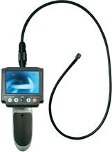 VOLTCRAFT BS-300XRSD Endoskop Inspektionskamera 8mm Sondenlänge 183cm wechselbare Kamerasonde abnehmbarer Monitor WiFi grau schwarz