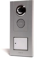 M-e modern-electronics Vitasmart VS 10A IP-Video-Türsprechanlage Video WLAN Außenstation 1 Familienhaus silber
