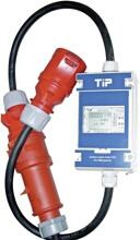 TIP 43201 Energiekosten-Messgerät Stromverbrauch Digitalanzeige Wasserdicht mobiler Einsatz 50Hz 85A 400V/AC 3 Phasen