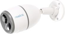Reolink GO 4G IP Überwachungskamera 1920x1080 Pixel Bewegungserkennung Akku Solar LTE Außenbereich weiß
