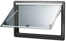 Dometic Ersatzscheibe Fensterscheibe Ersatzglas für S4/S5-Ausstellfenster 650x300mm Camping Wohnwagen grau