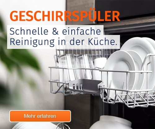 Geschirrspüler - schnelle und einfache Reinigung in der Küche!